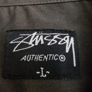 Stussy | Shirts | Vintage 9s Stussy Button Up Work Shirt Usa Large